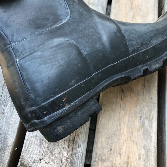 Hunter tall matte black original boots - Picture 8 of 8